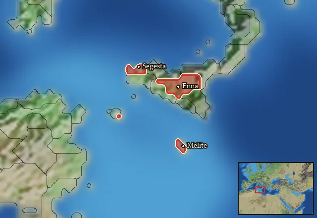 Regions carrying Sicel