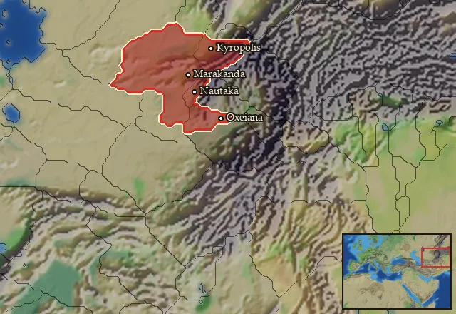 Regions carrying Sogdian