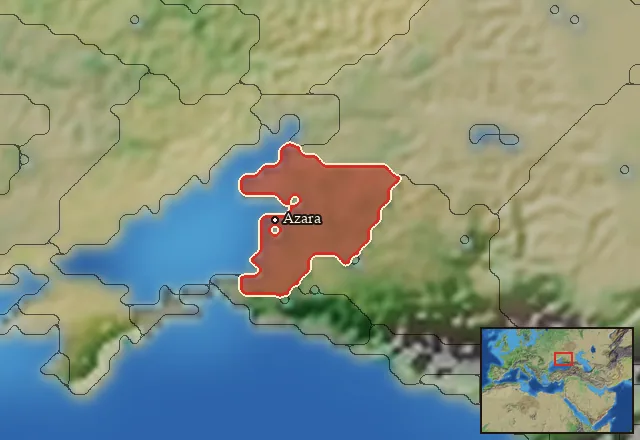 Regions carrying Maeotian