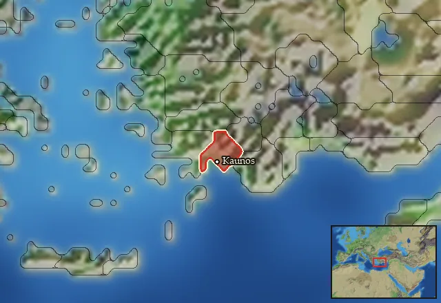 Regions carrying Kaunian