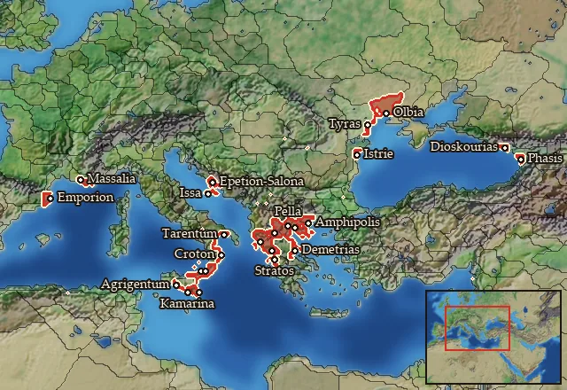 Regions carrying Euzonoi