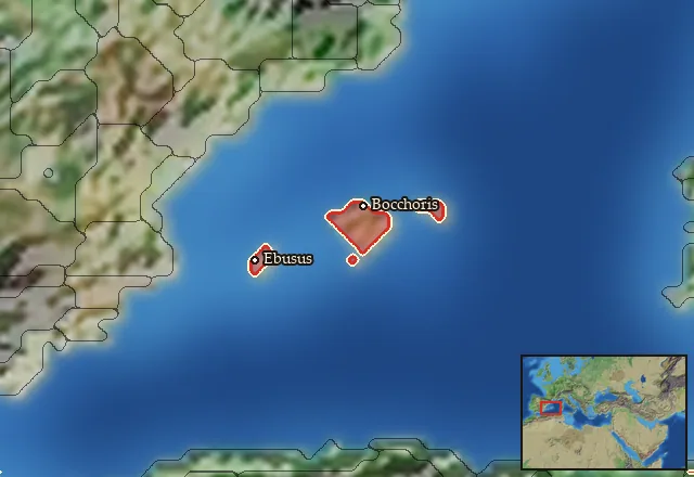 Regions carrying Balearic