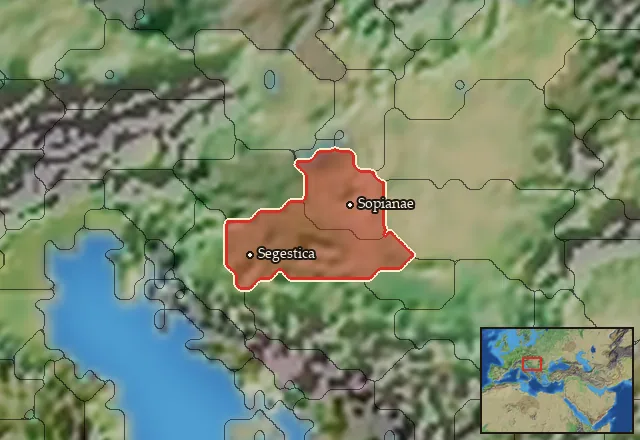 Regions carrying Pannonian