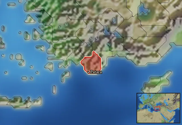 Regions carrying Lycian