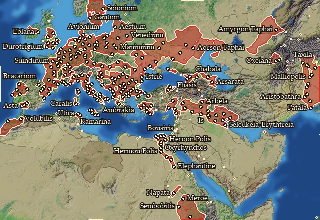 Regions: Navigable river