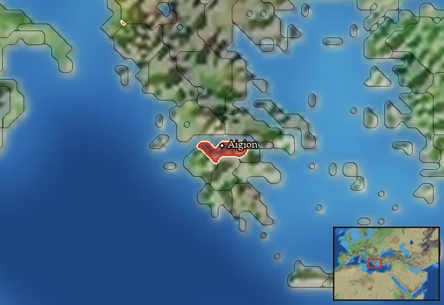 Regions carrying Achaian