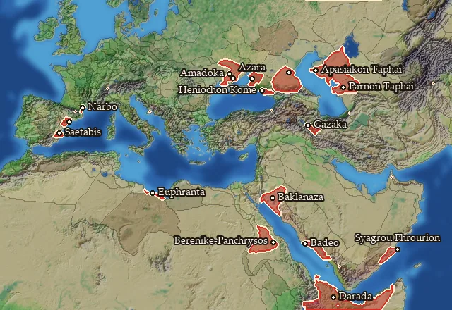 Regions: No natural harbour