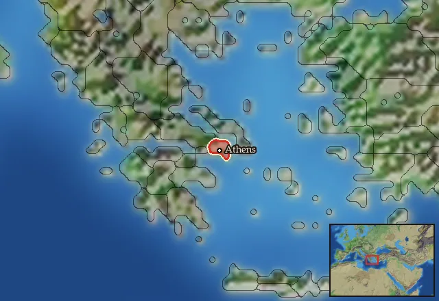 Regions carrying Athenian