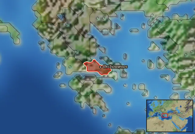 Regions carrying Boiotian