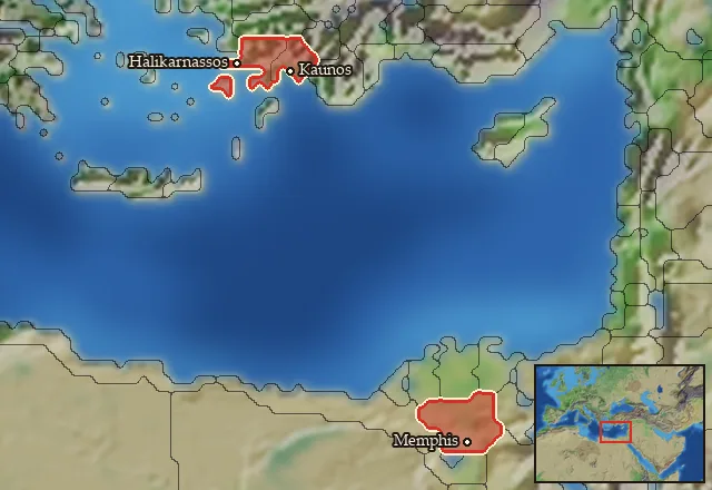 Regions carrying Karian