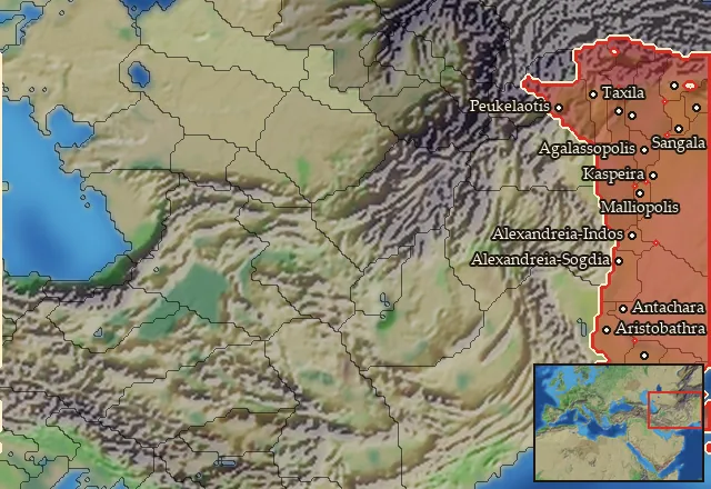 Regions carrying Indian