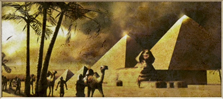 The Great Pyramid and Sphinx of Giza