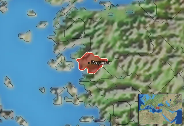 Regions carrying Pergamene