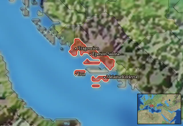 Regions carrying Issaian