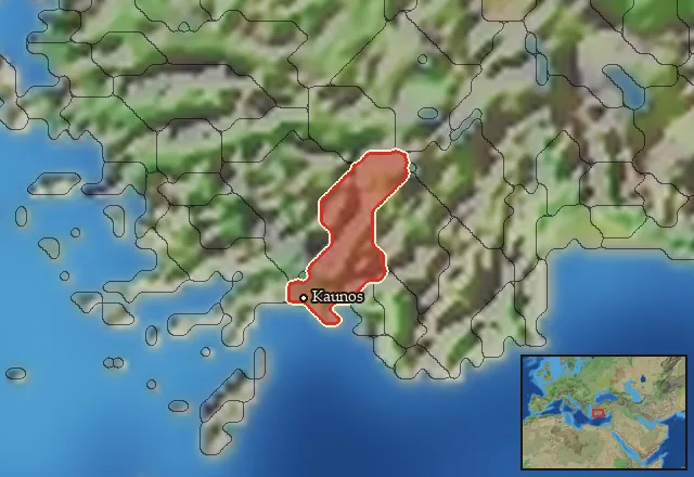 Regions carrying Kaunian