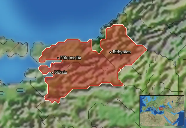 Regions carrying Bithynian
