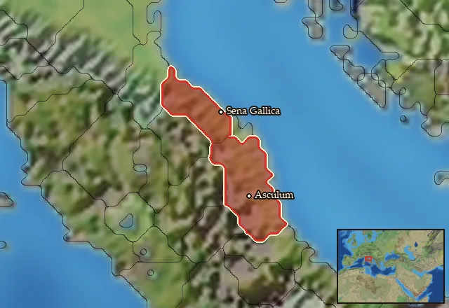 Regions carrying Picentine