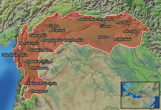 Regions carrying Syrian