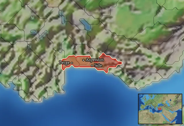 Regions carrying Pamphylian