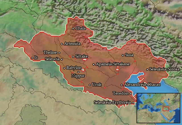 Regions carrying Babylonian