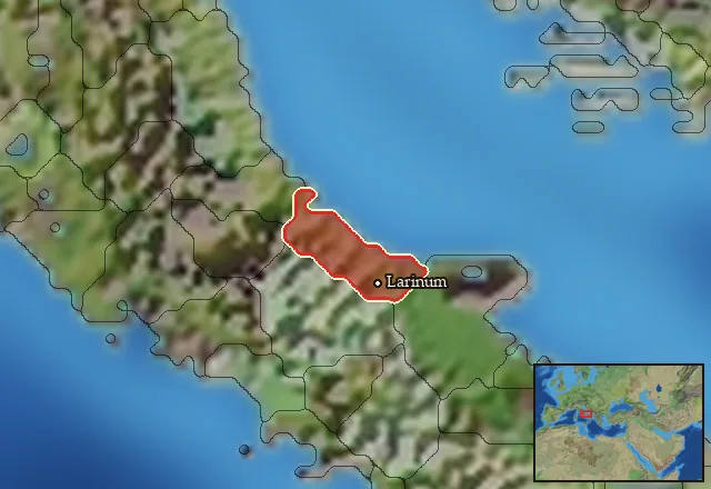 Regions carrying Frentanian