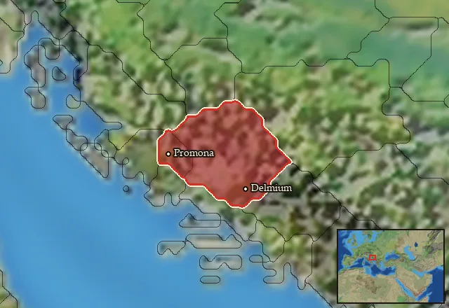 Regions carrying Dalmatian