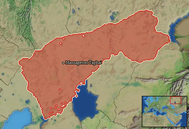 Regions carrying Massagetan